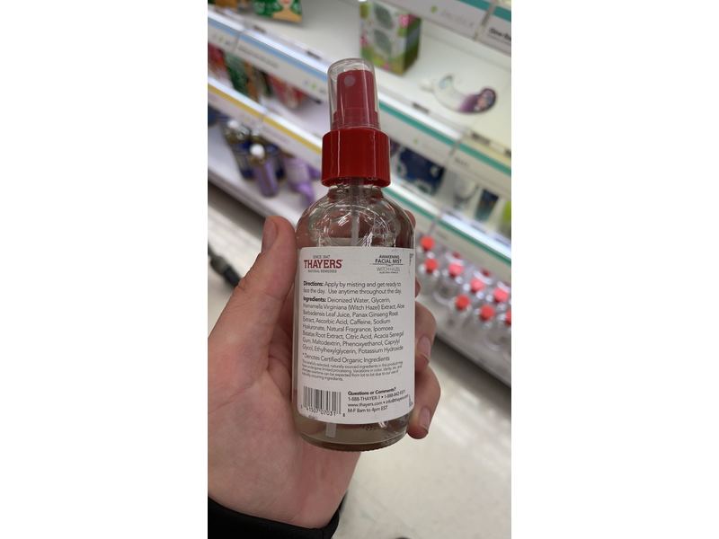 Thayer's Awakening Coconut Rose Facial Mist, 4 Ounce