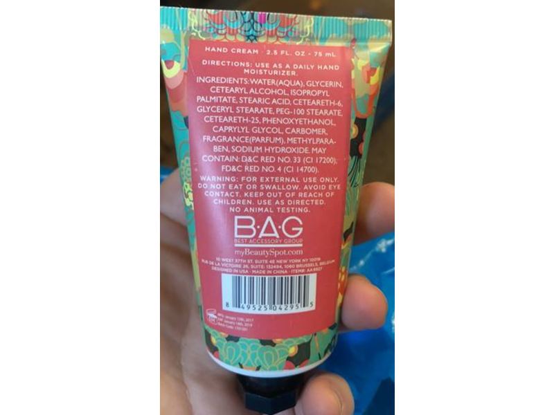 Selected Scents Hand Cream, Sweet Almond, 2.5 fl oz/75 mL