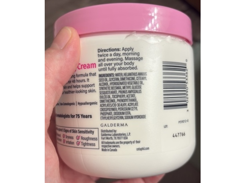 Cetaphil Nourishing & Hydrating Cream, Lipids And Vitamin E, 16 oz./453 g