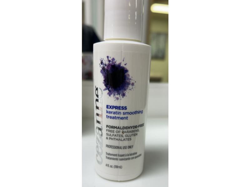 Cezanne Express Keratin Smoothing Treatment, 4 fl oz/118 mL