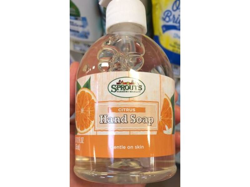 Sprouts Farmers Market Hand Soap, Citrus, 12 fl oz/355 mL