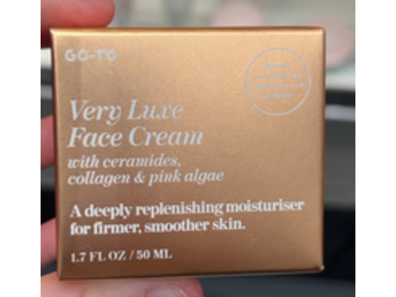 Go-To Very Luxe Face Cream, Ceramides + Collagen & Pink Algae, 1.7 fl oz/ 50 mL