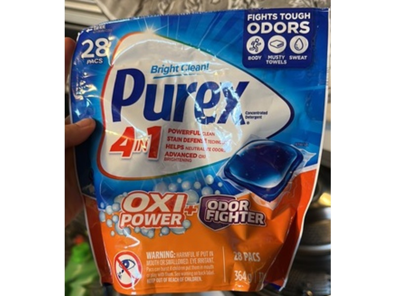 Purex Laundry Detergent Pacs, 12.8 fl oz/364 g, 28 Count