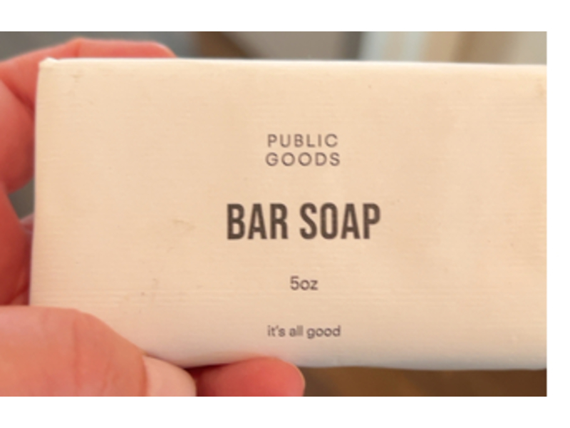 Public Goods Bar Soap, 5 oz