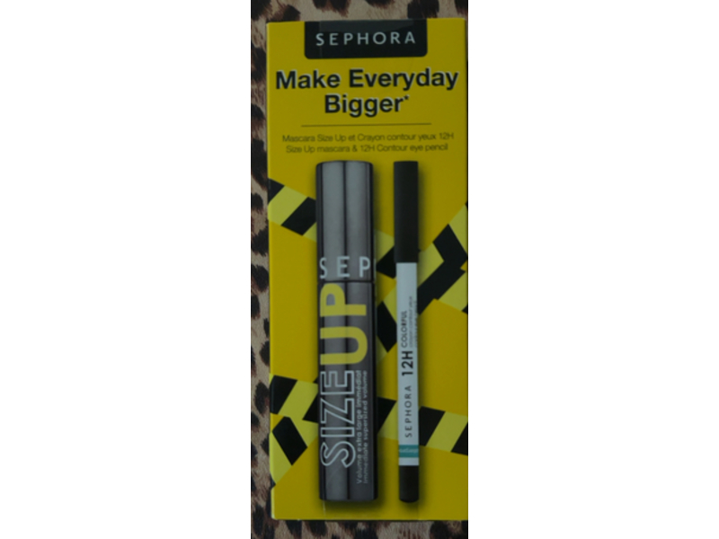 Sephora Make Everyday Bigger Mascara & Contour, 0.47 fl oz/14 mL