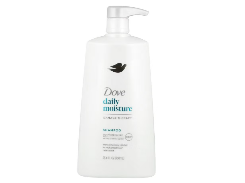 Dove Daily Moisture Damage Therapy Shampoo, 25.4 fl oz/750 mL