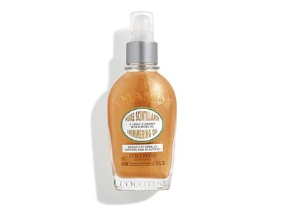 L'Occitane Almond Shimmering Body Oil, 3.3 fl oz/100 mL