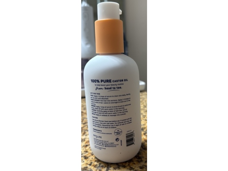 SpaLife Castor Oil, 8.5 fl oz/250 mL