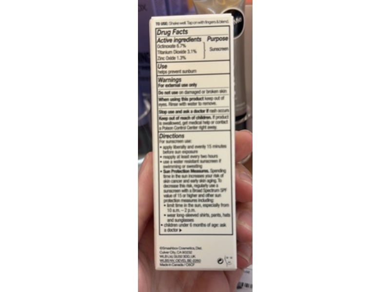 Smashbox Halo Healthy Glow All-In-One Tinted Moisturizer, SPF 25, Light Neutral, 0.41 fl oz/12 mL