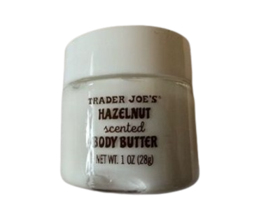 Trader Joe's Hazelnut Scented Body Butter, 1 oz/28 g