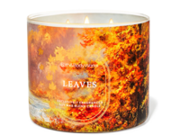 Bath & Body Works Soy Wax Blend Candle, Leaves, 14.5 oz/411 g - Image 2