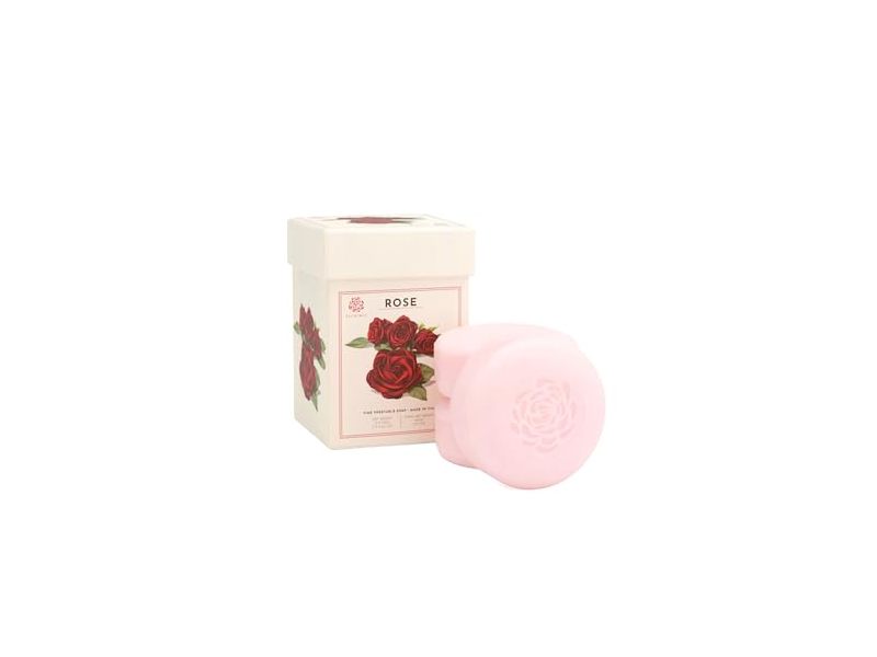 Alchimia Fine Vegetable Soap Bar, Rose, 15.7 oz/450 g