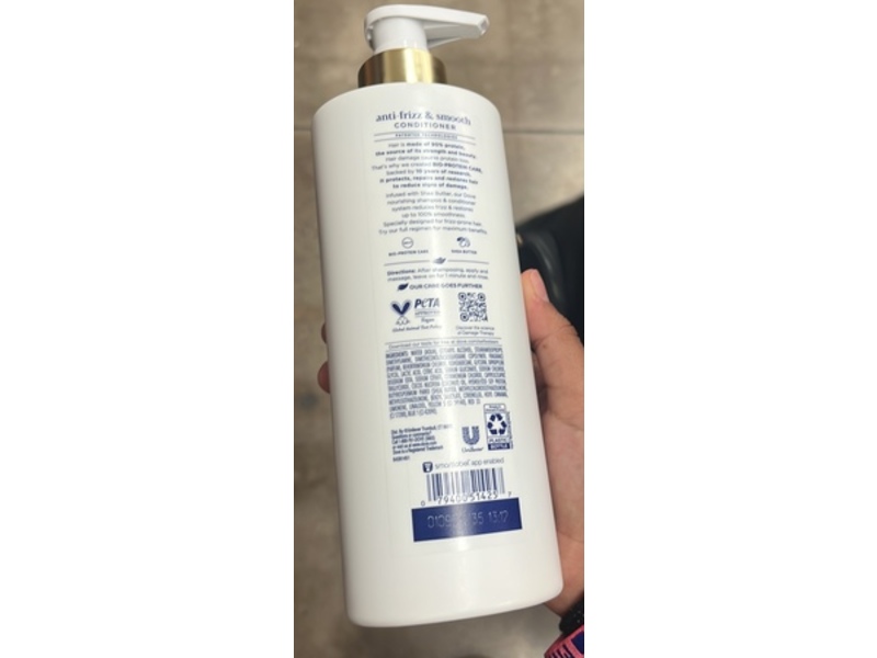 Dove Damage Therapy Anti-Frizz & Smooth Conditioner, 18 fl oz/532 mL