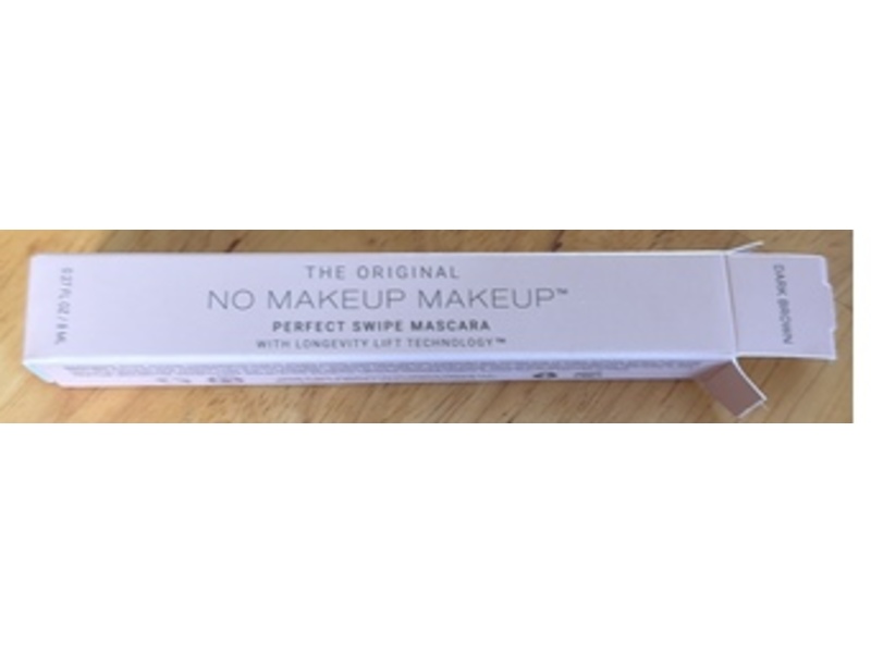 No Makeup Makeup The Original Perfect Swipe Mascara, Dark Brown, 0.27 fl oz/8 mL
