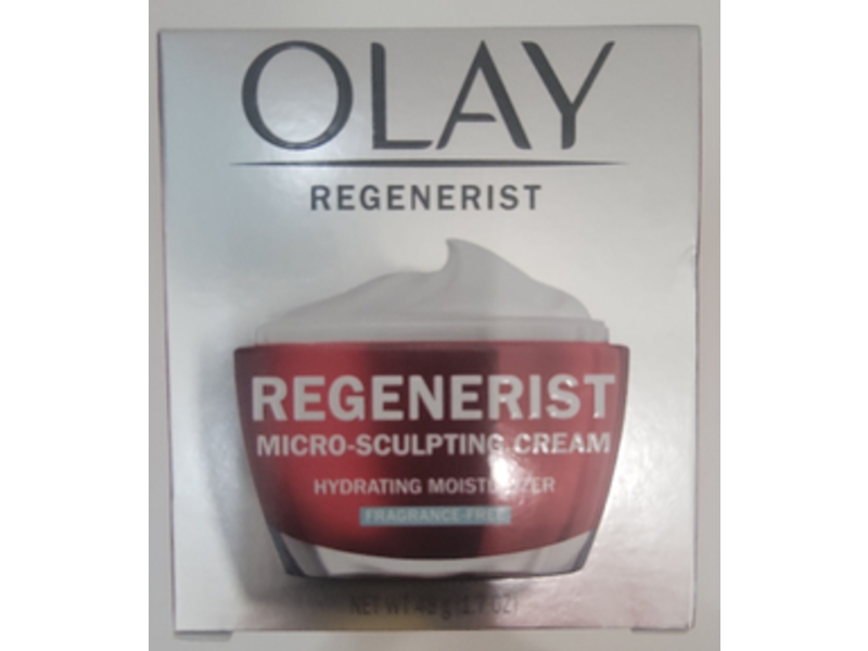 Olay Regenerist Micro-Sculpting Cream, Fragrance Free, 1.7 oz