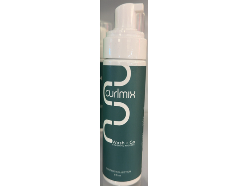 CurlMix Wash and Go Finishing Mousse, 8 fl oz/