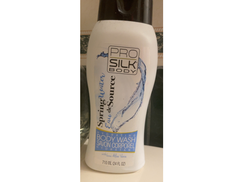 ProSilk Body Spring Water Body Wash, Aloe Vera, 24 fl oz/710mL