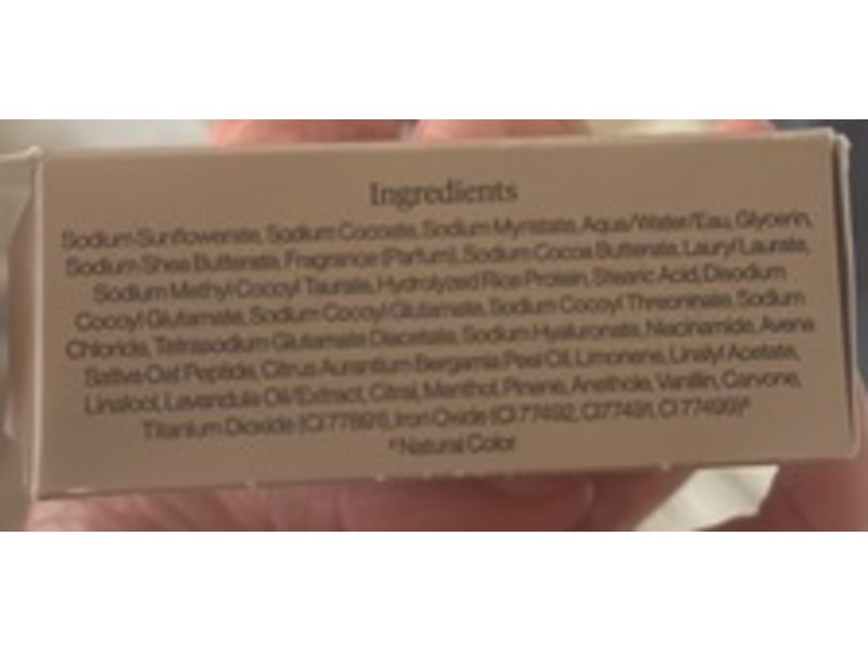 Kit Sch Restoring Face & Body Wash Bar, Rice-Water Protein, 4 oz/113 g