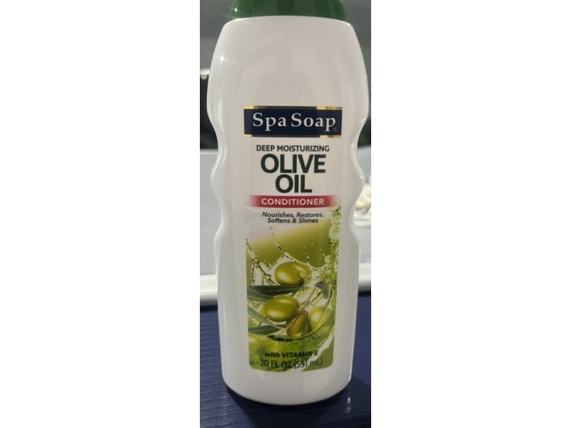 Spa Soap Deep Moisturizing Conditioner, Olive Oil, 20 fl oz/591 mL