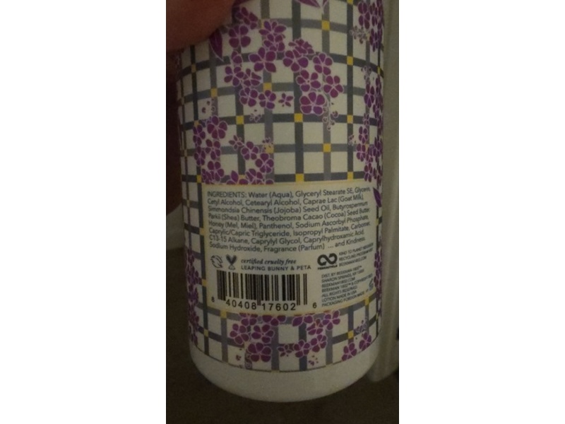 Beekman 1802 Goat Milk Hand & Body Lotion, Lilac Dream, 12.5 fl oz/279 mL
