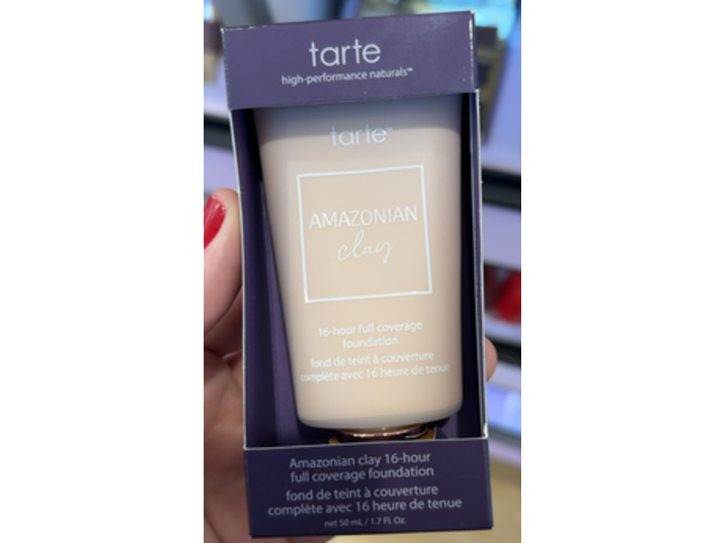Tarte Amazonian Clay 16-Hour Full Coverage Foundation, 20N Light Neutral, 1.7 fl oz/50 mL