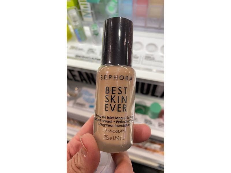Sephora Collection Best Skin Ever Liquid Foundation, 22.5N, 0.84 fl oz/25 mL
