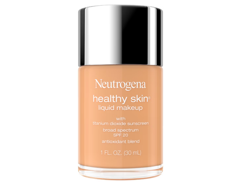 Neutrogena Healthy Skin Liquid Makeup, Soft Beige 50, SPF 20, 1 fl oz/ 30 mL