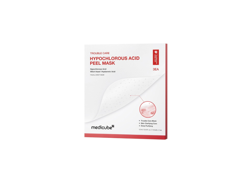 Medicube Hypochlorous Acid Peel Mask, 0.43 fl oz/13 mL, Pack Of 3