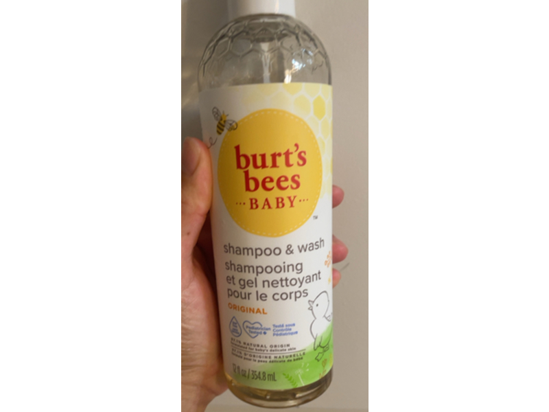 Burt's Bees Baby Shampoo & Wash, 12 fl oz/354.8 mL