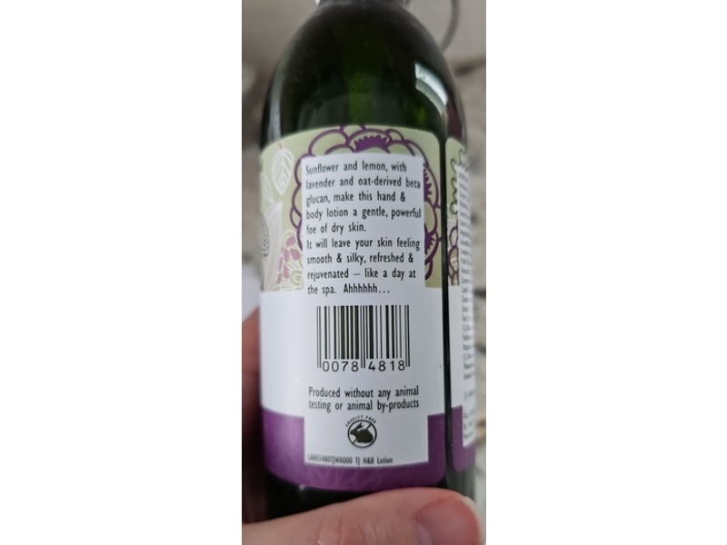 Trader Joe's Hand & Body Lotion, Lavender, 12 oz/340 g