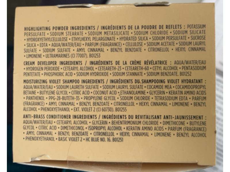 Revlon Color Effects Frost & GLow Permanent Hair Color, 20 Blonde, 8 oz