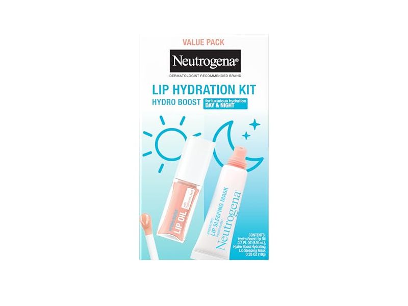 Neutrogena Hydro Boost Lip Hydration Kit, Light Pink