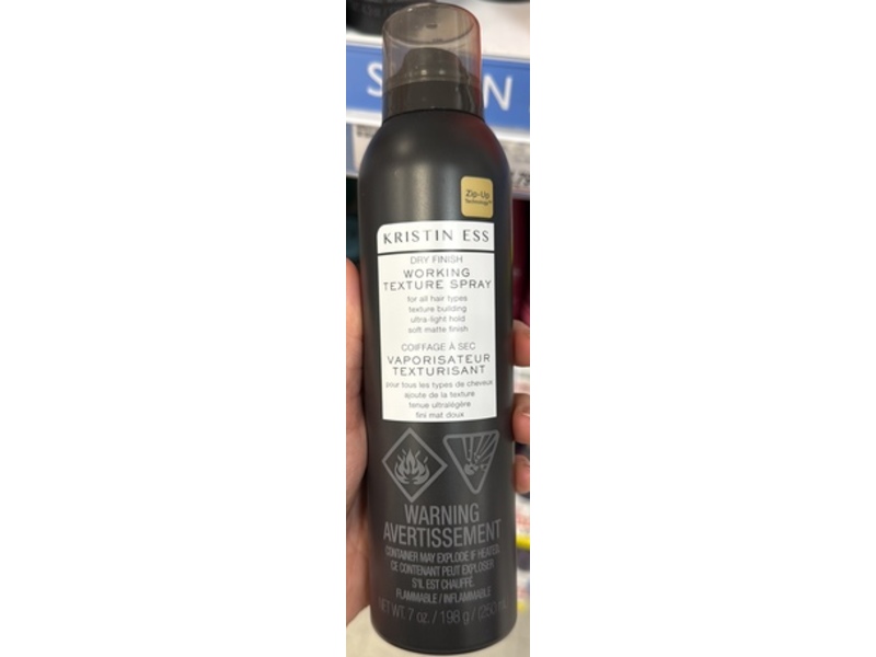 Kristin Ess Hair Dry Finish Working Texture Spray, 7 oz/250 mL