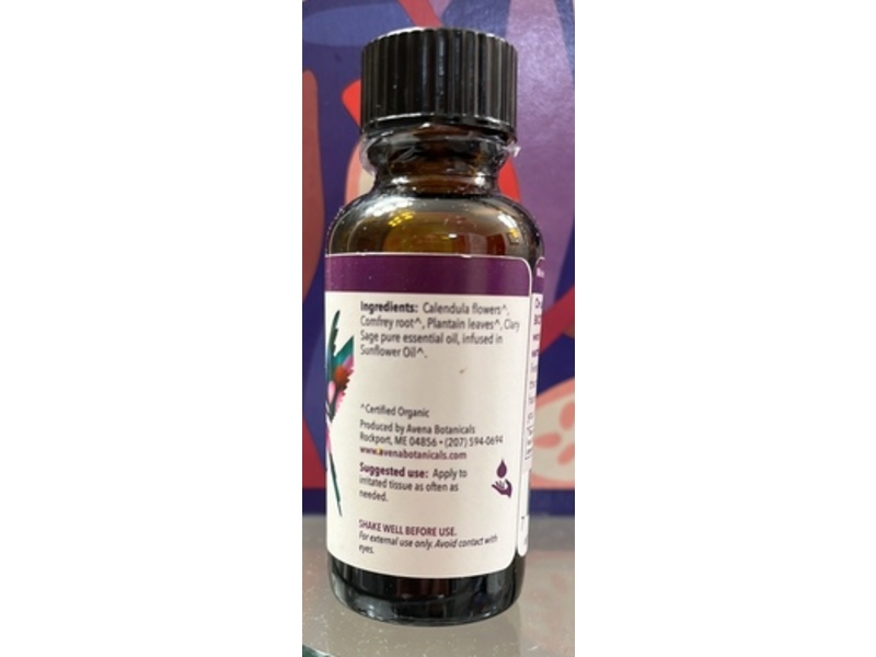 Avena Botanicals Vaginal Dryness Oil, 1 oz/30 mL