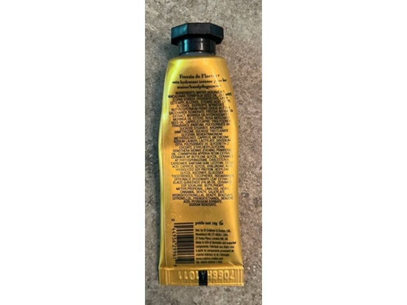 Crabtree & Evelyn Florentine Freesia Hand Cream, 0.35 oz/10 g