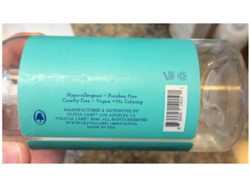 Olivia Care Liquid Hand Soap, Verbena, 18.5 fl oz/547 mL