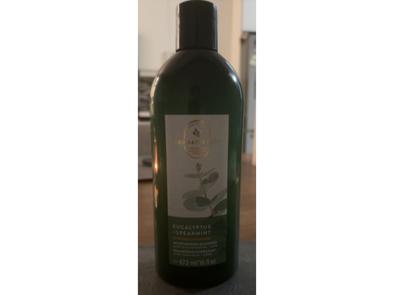 Bath & Body Works Aromatherapy Moisturizing Shampoo, Eucalyptus + Spearmint, 16 fl oz/473 mL