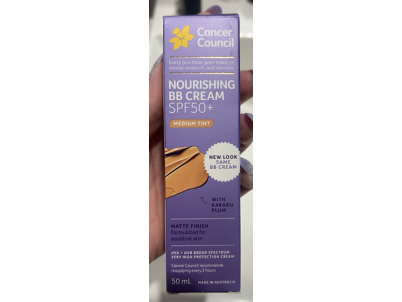 Cancer Council Nourishing BB Cream, SPF 50+, Medium Tint, 50 mL