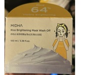 Midha Rice Brightening Mask Wash Off, 3.38 fl oz/100 mL - thumbnail 2