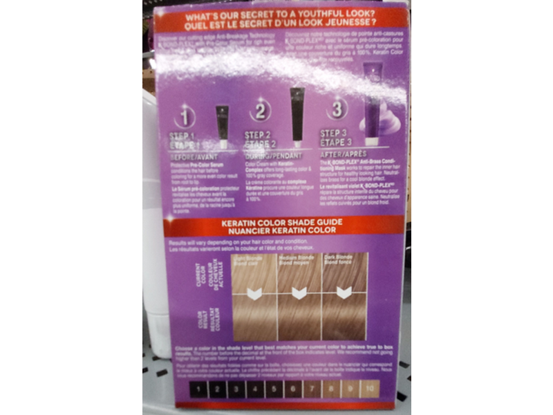 Schwarzkopf Keratin Color Permanent Hair Color, 7.1 Dark Ash Blonde