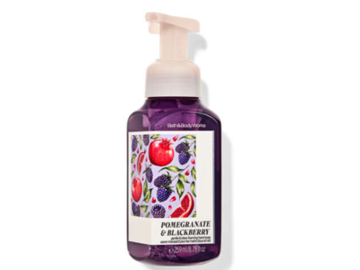 Bath & Body Works Gentle & Clean Foaming Hand Soap, Pomegranate & Blackberry, 8.75 fl oz/259 mL