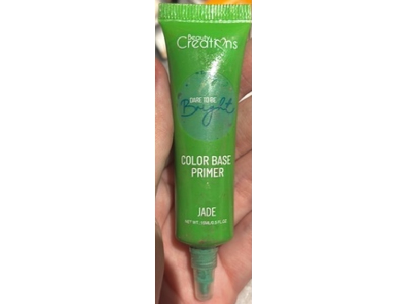 Beauty Creations Dare To Be Bright Color Base Primer, Jade, 0.5 fl oz/15 mL