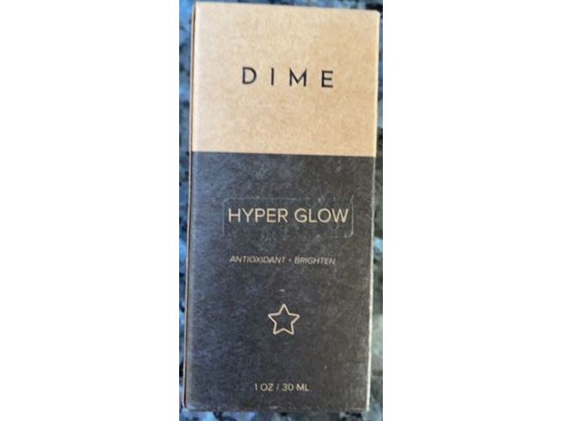 Dime Hyper Glow, Antioxidant + Brighten, 1 oz/30 mL