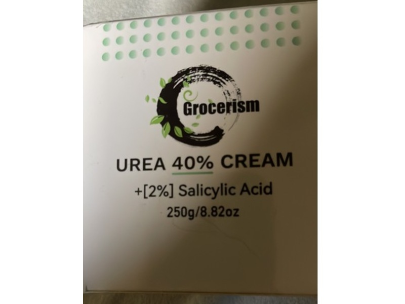 Grocerism Urea 40% Cream, 2% Salicylic Acid, 8.82 oz/250 g