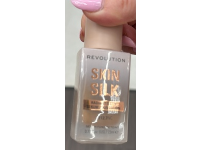 Revolution Skin Silk Serum Foundation, F12.7NC, 0.77 fl oz/23 mL
