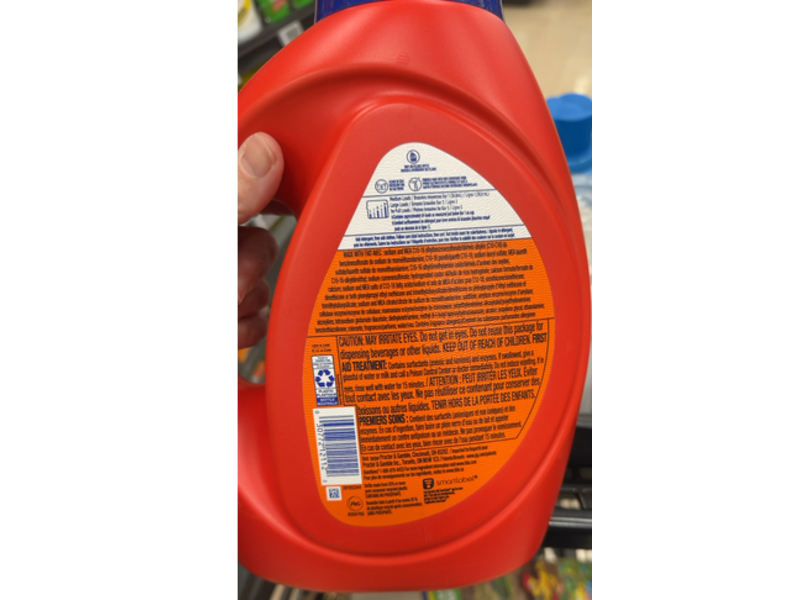 Tide Liquid Laundry Detergent, Clean Breeze, 64 Loads, 84 fl oz/2.48 L