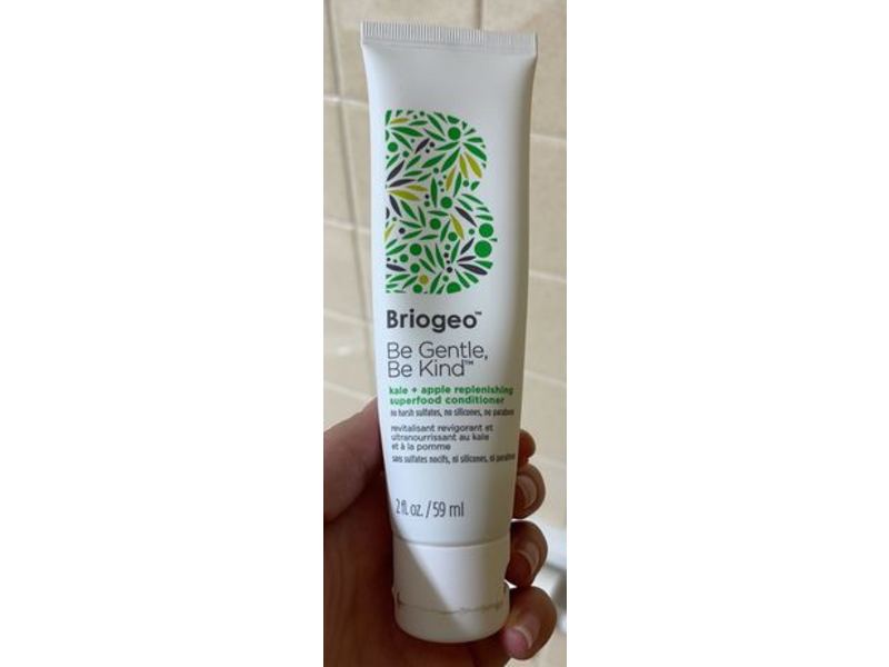 Briogeo Be Gentle Be Kind Conditioner, Kale + Apple, 2 fl oz/59 mL