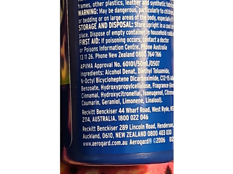 Aerogard Tropical Strength Insect Repellent Roll-On, 50 mL