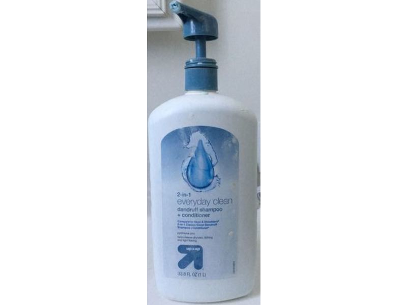 Up & Up 2-In-1 Everyday Clean Dandruff Shampoo + Conditioner, 33.8 fl oz/1 L