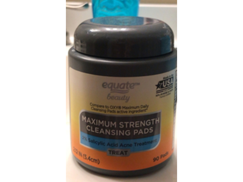 Equate beauty maximum Strength Cleansing Pads, 90 Pads
